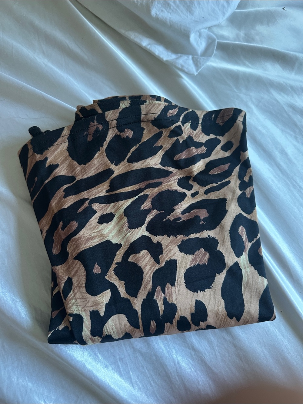 Woman Leopard Print long skirt
